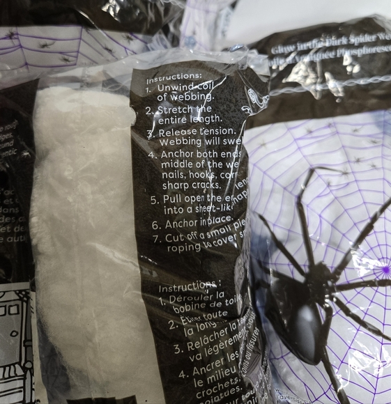 NEW Ashland Pumpkin Masters Halloween decor webs and pumpkin carving tools lot - Picture 7 of 7